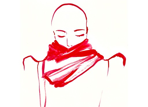 Série de portraits sur le vif - silhouettes